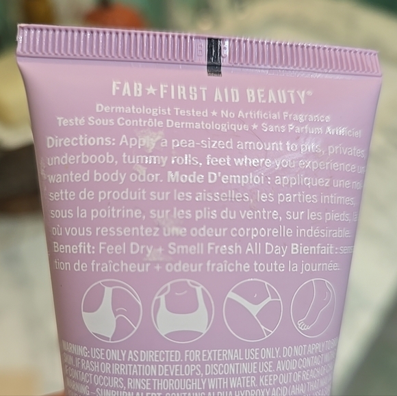 2 - First Aid Beauty FAB  Whole Body Deodorant Cream Fresh Citrus - Picture 5 of 6